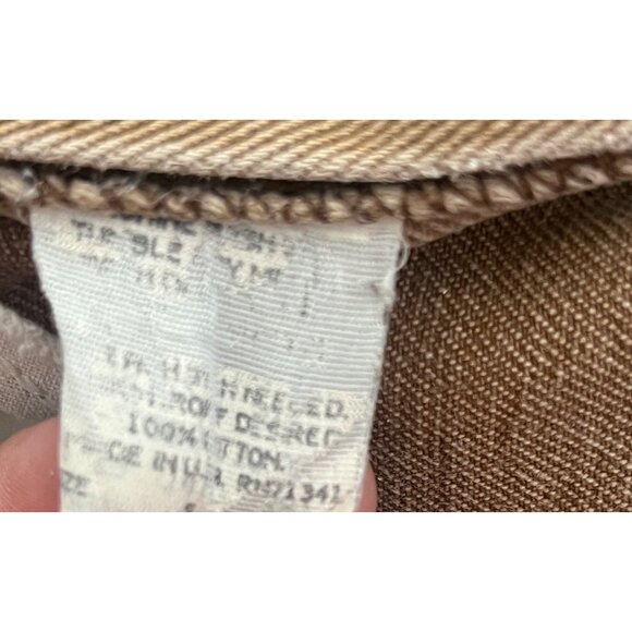 L.L. Bean Brown High Rise Jeans Relaxed Fit - Picture 5 of 9